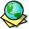 BeOS NetPositive Doc Icon 96x96 png
