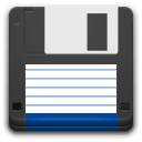 Devices Media Floppy Icon 128x128 png