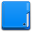 Places Folder Blue Icon 32x32 png
