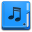 Places Folder Music Icon 32x32 png