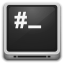 Apps Utilities Terminal Icon 64x64 png