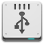 Devices Drive Removable Media USB Pen Drive Icon 64x64 png