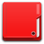 Places Folder Red Icon 64x64 png