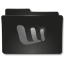 Folder Word Icon 64x64 png