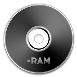 DVD-RAM Icon 256x256 png