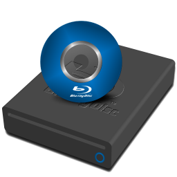 Blu-ray Drive Mini Icon 256x256 png