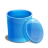 Blue Recycle Bin Empty Icon