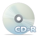 CD-R Disc Icon 128x128 png