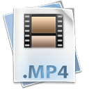 File Mp4 Icon 128x128 png