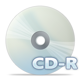 CD-R Disc Icon 256x256 png