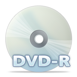 DVD-R Disc Icon 256x256 png