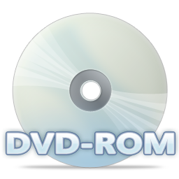 DVD-ROM Disc Icon 256x256 png