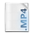 File Mp4 2 Icon 48x48 png