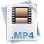 File Mp4 Icon 64x64 png