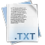 File Txt Icon 64x64 png