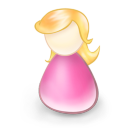 User Woman Icon 128x128 png
