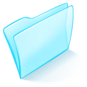 Dossier Blue Normal Icon