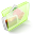 Dossier Green Pictures Icon 32x32 png