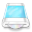 Drive Blue Disk Icon 32x32 png