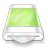 Drive Green Disk Icon 48x48 png