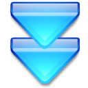 Actions 2 Down Arrow 2 Icon