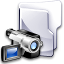 Filesystems Folder Video Icon 128x128 png