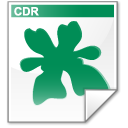 Mimetypes CDR Icon 128x128 png