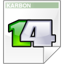 Mimetypes Karbon Karbon Icon 128x128 png