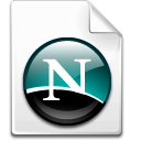 Mimetypes Netscape Doc Icon 128x128 png