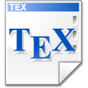 Mimetypes TEX Icon