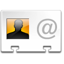 Mimetypes vCard Icon 128x128 png
