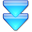 Actions 2 Down Arrow Icon 32x32 png