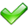 Actions Button Ok Icon 32x32 png