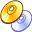 Actions CD Copy Icon 32x32 png
