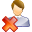 Actions Delete User Icon 32x32 png