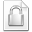 Mimetypes File Locked Icon 32x32 png