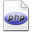 Mimetypes PHP Icon 32x32 png