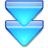 Actions 2 Down Arrow 2 Icon 48x48 png