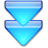 Actions 2 Down Arrow Icon