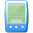 Devices PDA Blue Icon 48x48 png