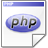 Mimetypes Source PHP Icon 48x48 png