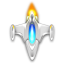 Apps KSpaceDuel Icon 64x64 png