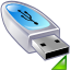 Devices USB Pen Drive Mount Icon 64x64 png