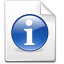 Mimetypes Info Icon 64x64 png