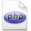 Mimetypes PHP Icon 64x64 png