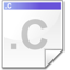Mimetypes Source C Icon 64x64 png