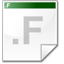 Mimetypes Source F Icon 64x64 png