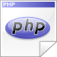 Mimetypes Source PHP Icon 64x64 png