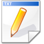 Mimetypes TXT 2 Icon 64x64 png