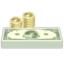 Actions Money Icon 128x128 png